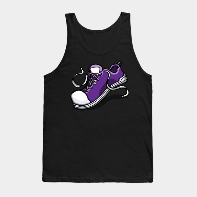 Grape Soda Shoe *Soda Collection* Tank Top by deancoledesign